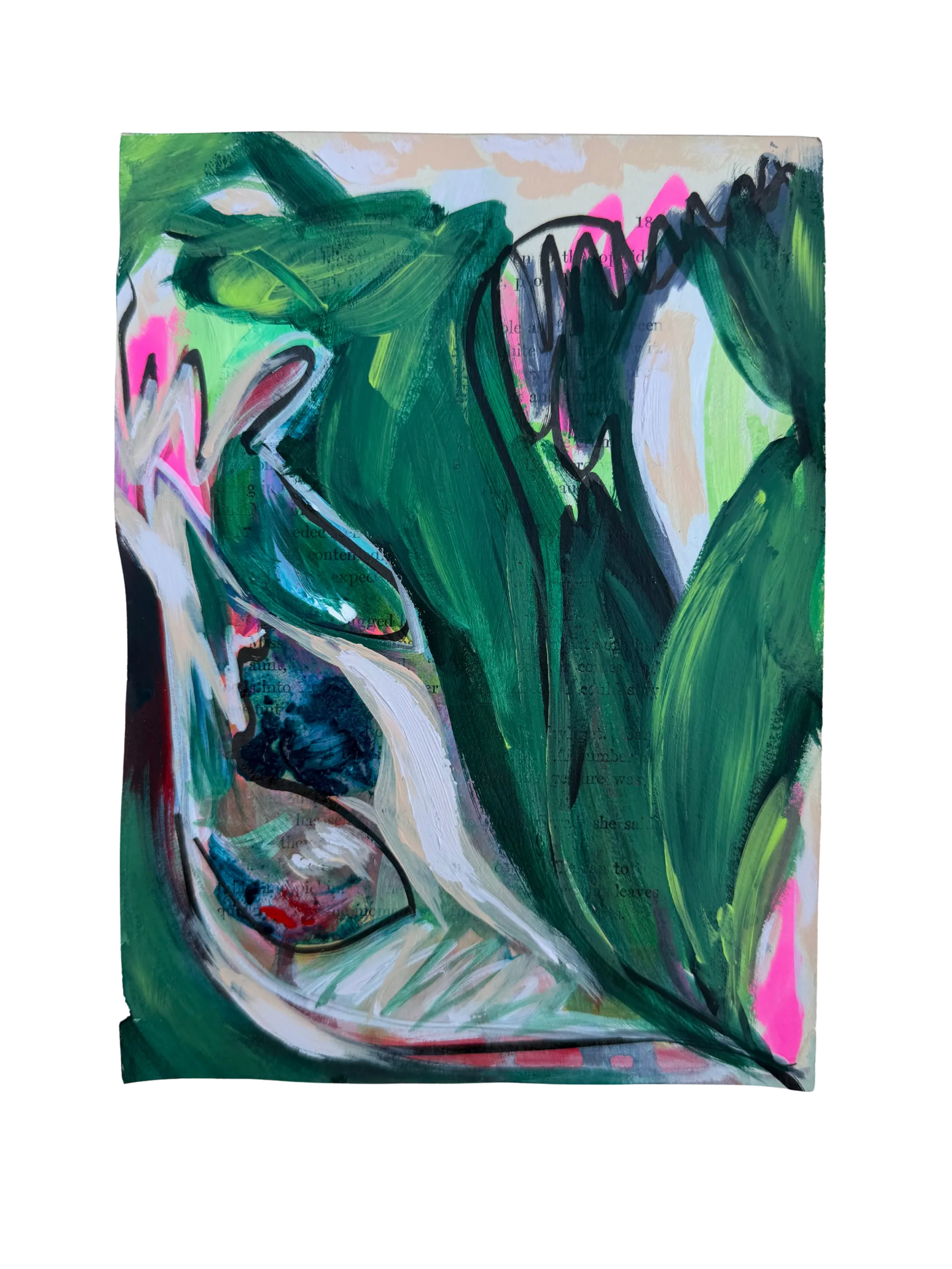 Painting by Mae Sevick