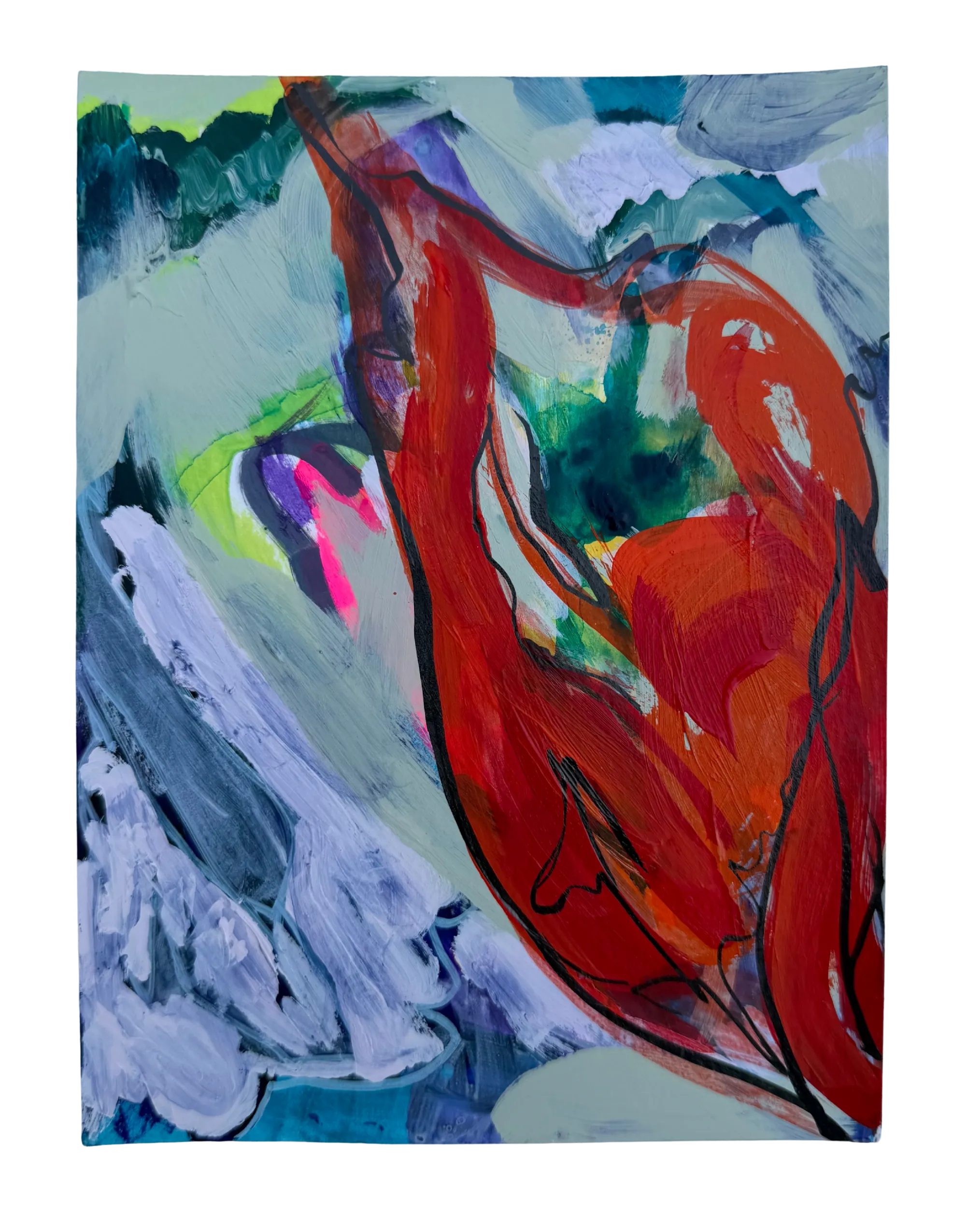 Painting by Mae Sevick