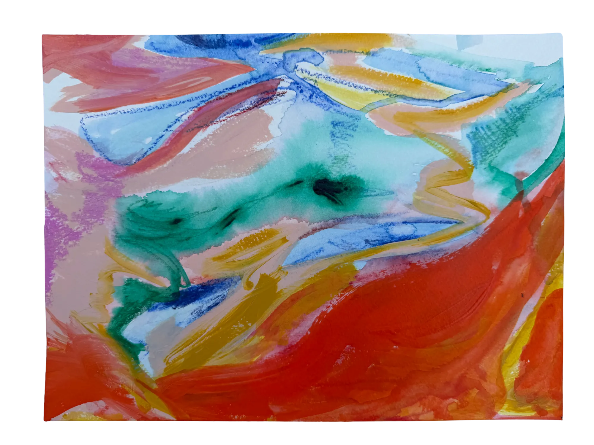 Painting by Mae Sevick